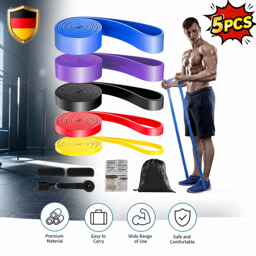 5er set widerstandsbänder - set,