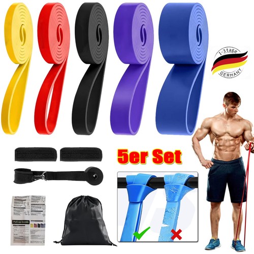 5er set fitnessbänder sport - 5er,