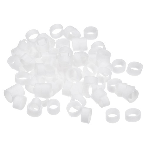 100x silikon kautschuk bänder - kautschuk,