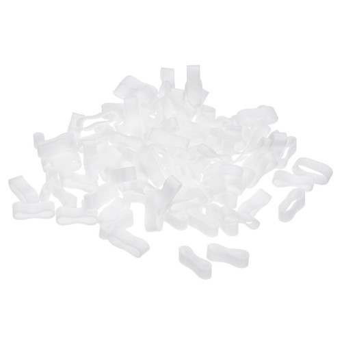 100x silikon kautschuk bänder - 100x,