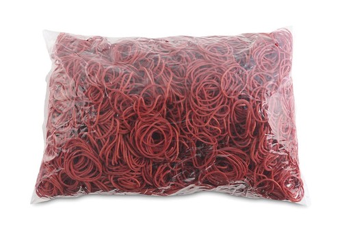 Gummibänder 30mm rot 1kg - gummibänder,