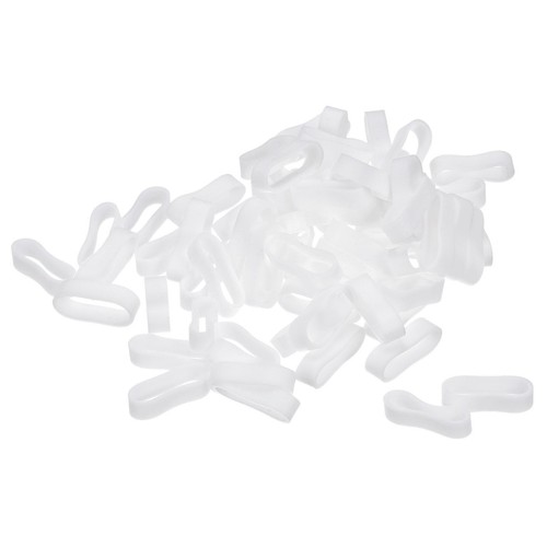 100x silikon kautschuk bänder - kautschuk,