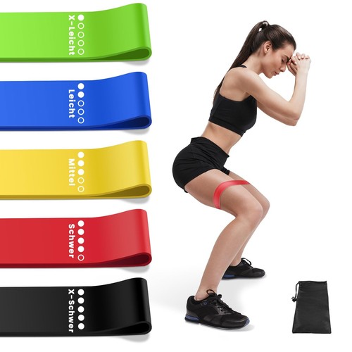 Fitnessbänder set stück - fitnessbänder,