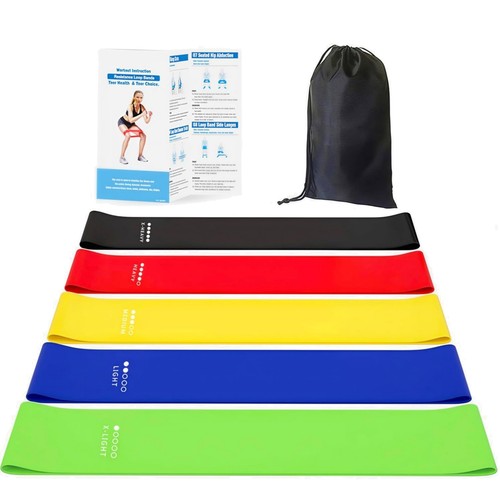 Fitnessbänder set 5er - fitnessbänder,