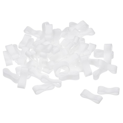 100x silikon kautschuk bänder - 100x,