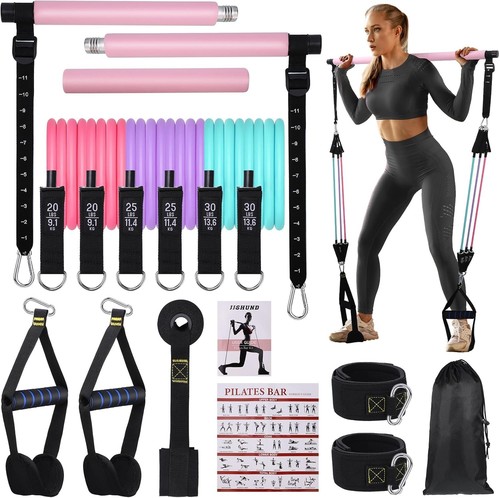 Pilates bar set naturkautschuk - pilates,