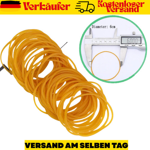 100x gummibänder set - 100x,