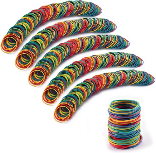 600 gummibänder - 600,